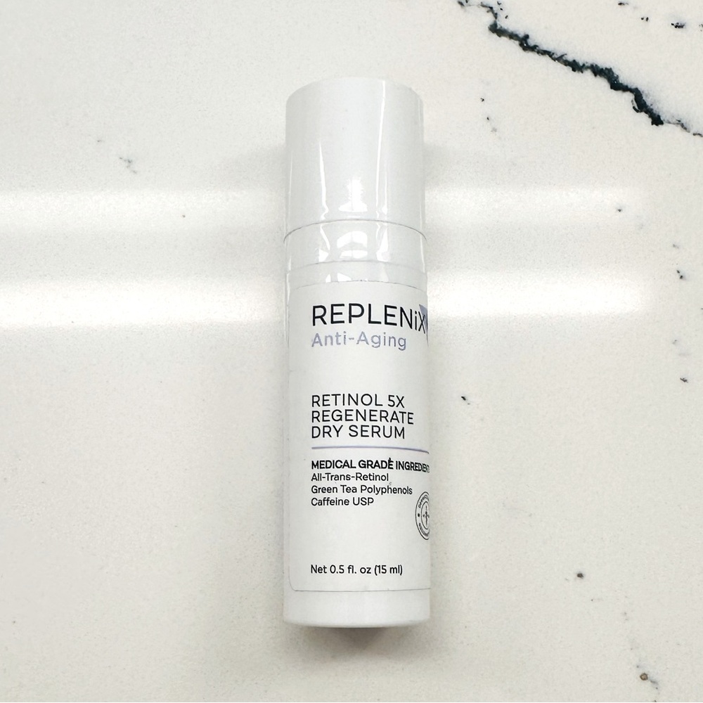 NEW Replenix Retinol 5x Regenerate Dry Serum, 0.5 Fl Oz